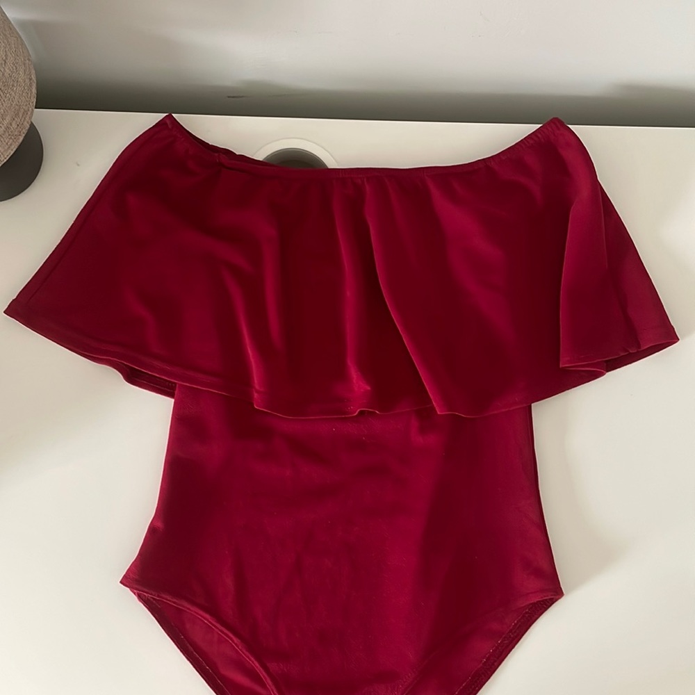 Off-the-shoulder Bodysuit from London Boutique